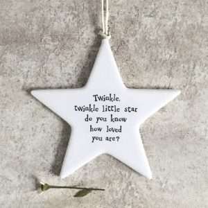 Twinkle Twinkle Porcelain Star