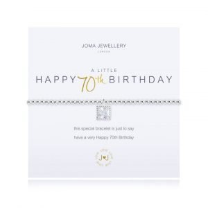 A Little Happy 70th Birthday Bracelet