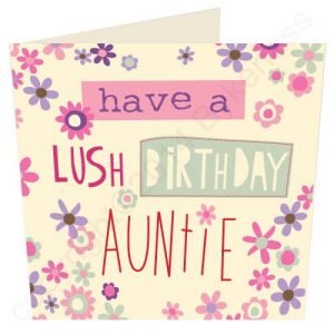 Geordie Auntie Birthday Card
