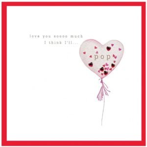 Love You So Much Valentine's Card