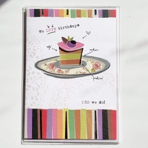 We Love Birthdays Birthday Card