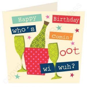 Geordie Birthday Card