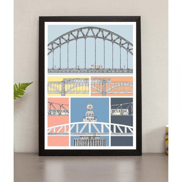 Gannin' Hyem Print