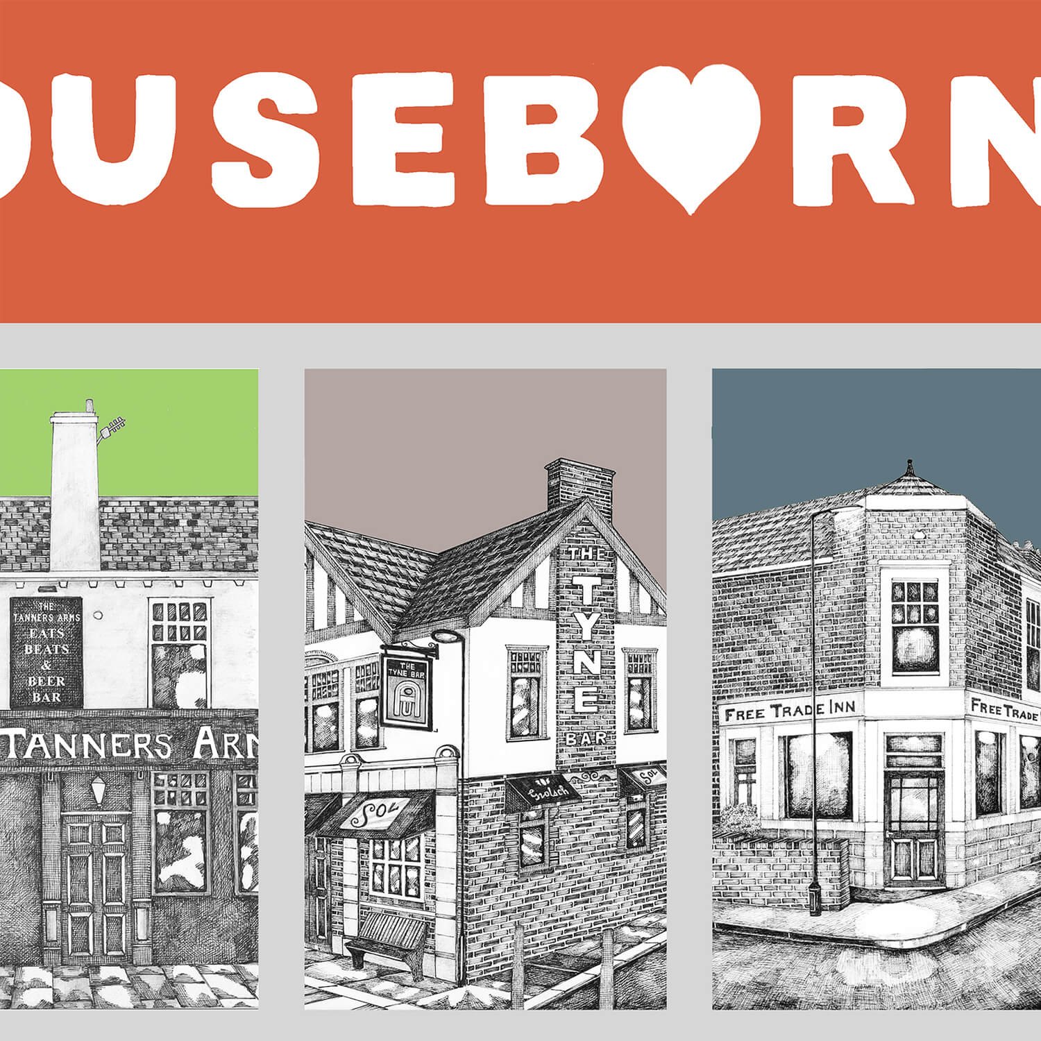 I Heart Ouseburn Print - Image 2