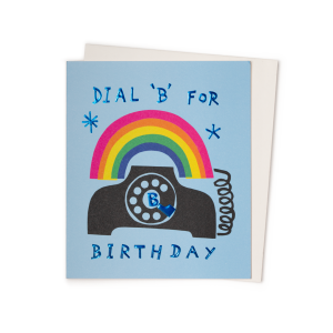 Dial B for Birthday Card
