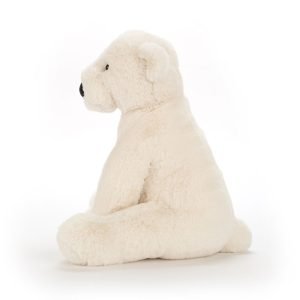 Jellycat Perry Polar Bear, A super soft cream furry cuddly bear