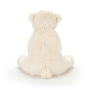 Jellycat Perry Polar Bear, A super soft cream furry cuddly bear
