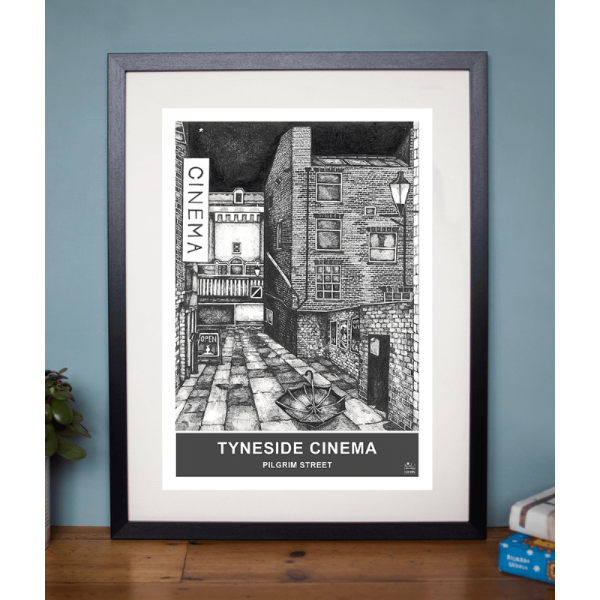 The Tyneside Cinema Travel Poster