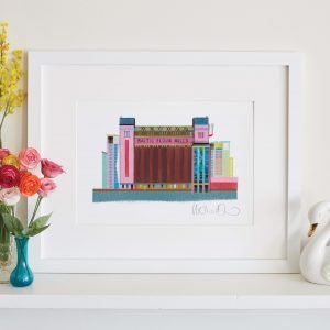 Baltic Flour Mill Print