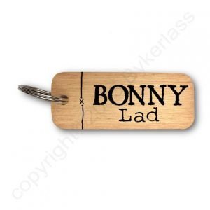 Bonny Lad Wooden Key Ring