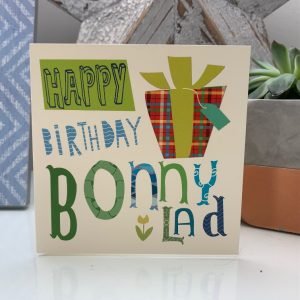 Geordie Bonny Lad Birthday Card