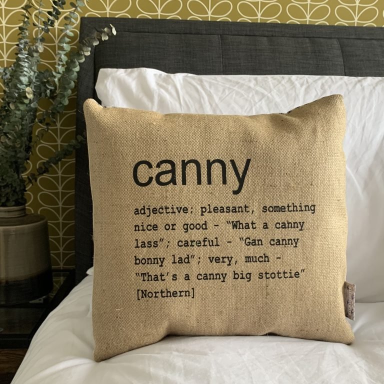 Canny Colloquial Cushion The Dotty House