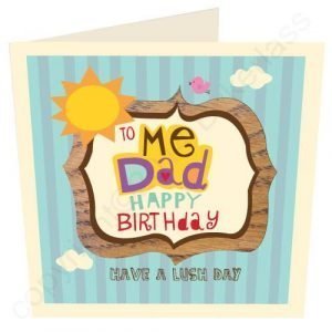 To Me Dad Birthday Card