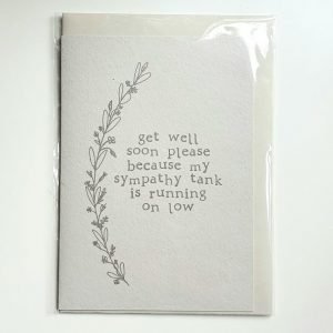 Cheeky Get Well Soon Card