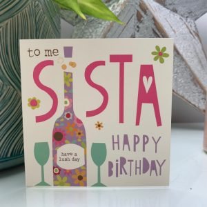 Geordie Sister Birthday Card