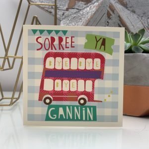 Geordie Leaving Card
