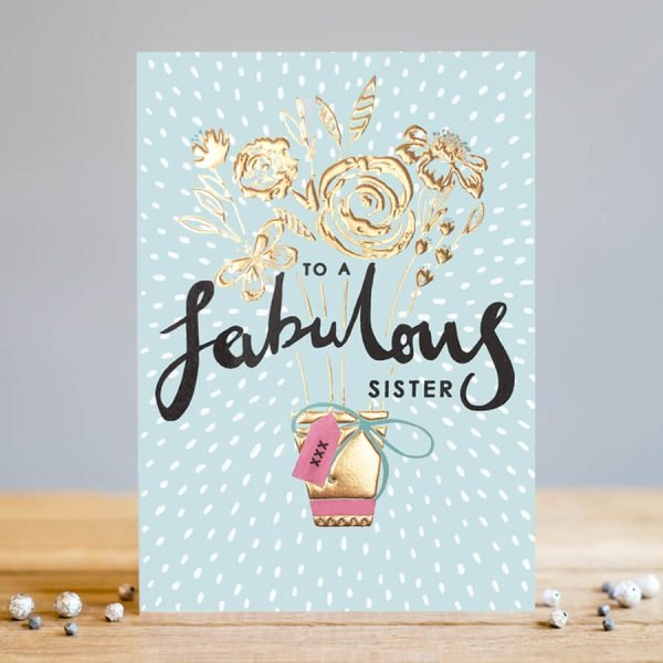 Fabulous Sister Greetings Card