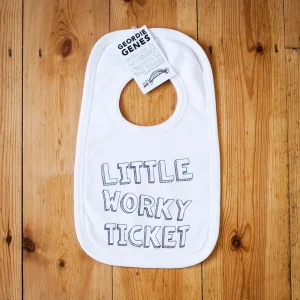 Little Worky Ticket Geordie Bib