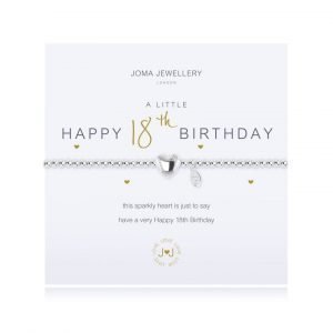 Alternative view of A Little Happy 18th Birthday Bracelet
