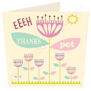 Geordie Eeeh Thanks Pet Card