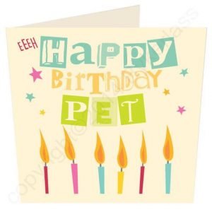 Happy Birthday Pet Card