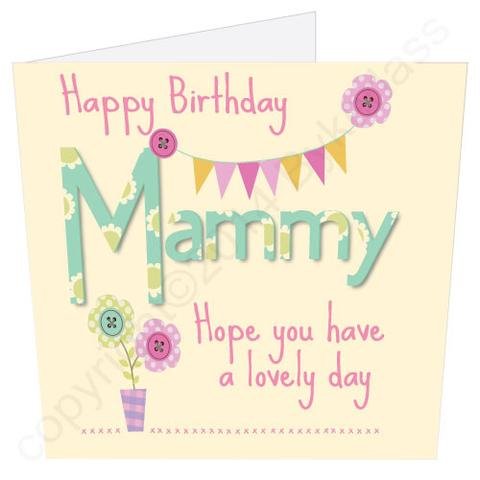 Mammy Geordie Birthday Card