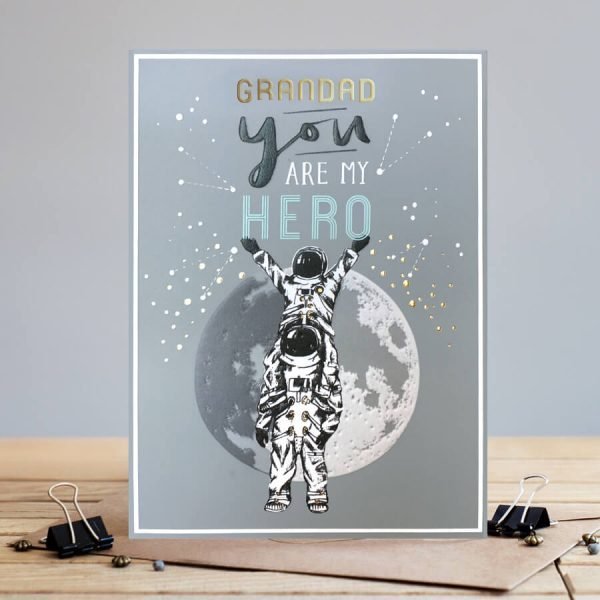 Hero Grandad Greetings Card