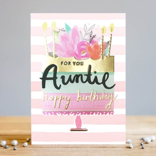 Auntie Birthday Card