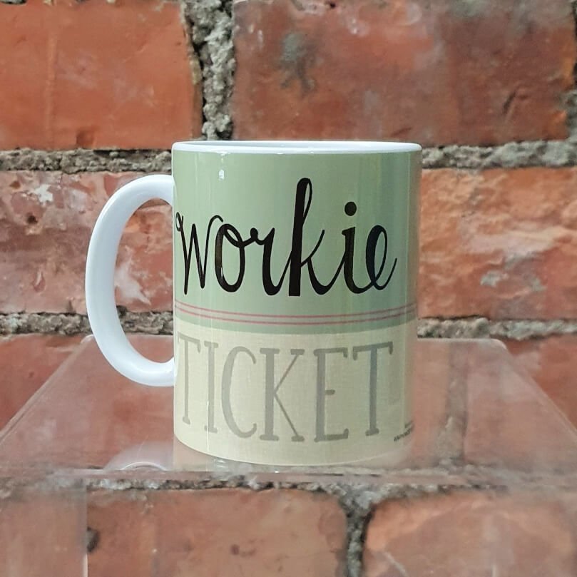 Workie Ticket Geordie Mug