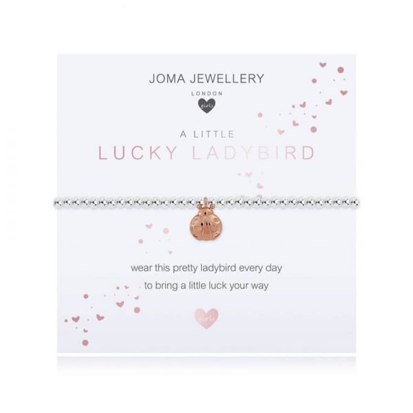 Children's a Little Lucky Ladybird Bracelet