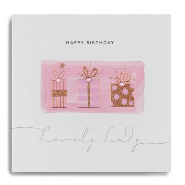 Lovely Lady Birthday Card