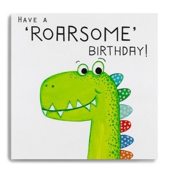 Roarsome Birthday Card