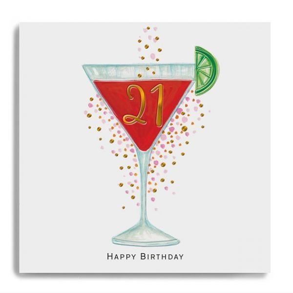 Happy 21st Birthday Card