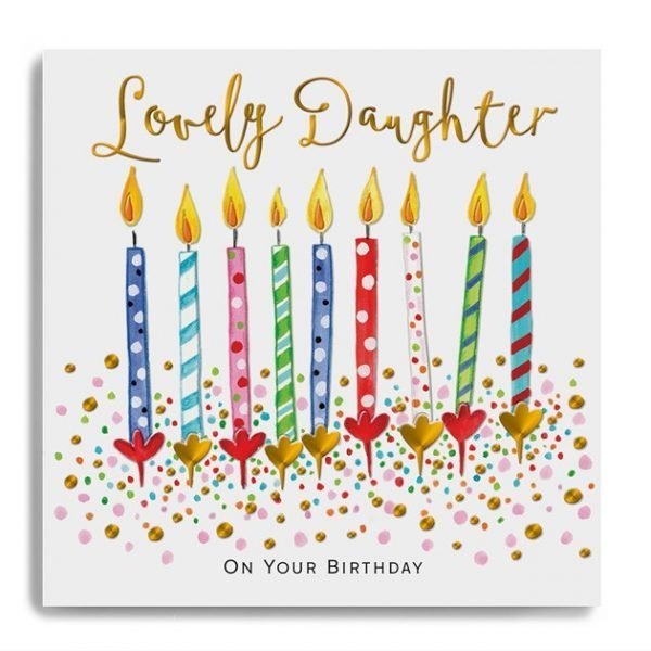 Lovely Daughter Birthday Card