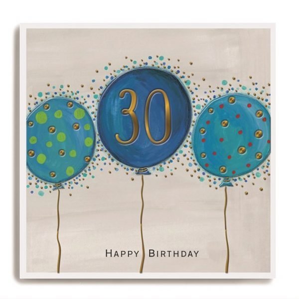 30 Happy Birthday Card