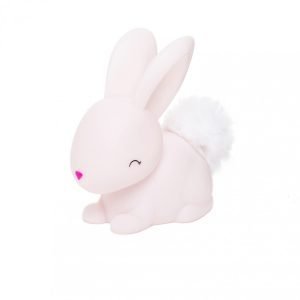 A sweet pink rabbit LED mini light
