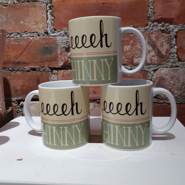 Geordie mug with Eeeeh HInny on the design.