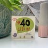 A Geordie 40th birthday card with Eeeh ya 40 geed in!