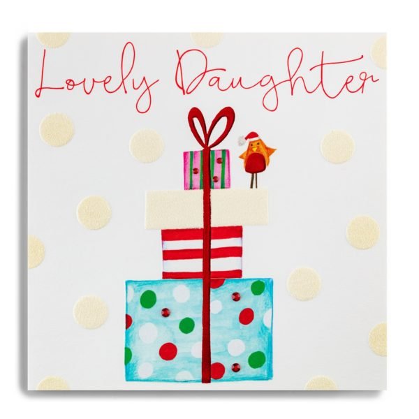 Lovely Daughter Christmas Card