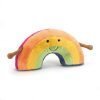 A cute rainbow soft toy from the Jellycat Amuseable range