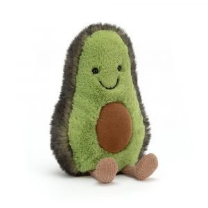 A fabulous avocado soft toy in a choice of two sizes