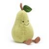 A pear cuddly toy from the Jellycat Amuseable range.