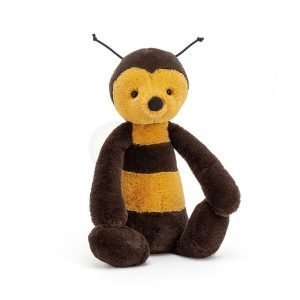 A cuddly Jellycat bumble bee