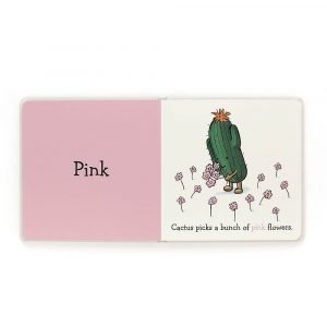 A children's book. Learn all about colours with this fun little book. A fun little avocado soft toy is available too.