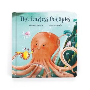 Jellycat Fearless octopus story book