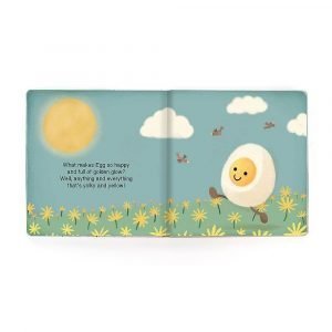 A fun story book about a happy little egg