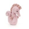 A cute dusky pink seahorse from Jellycat