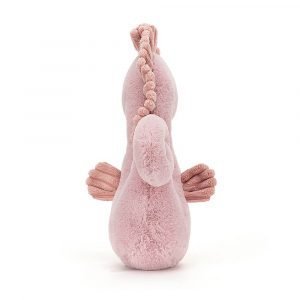 A cute dusky pink seahorse from Jellycat