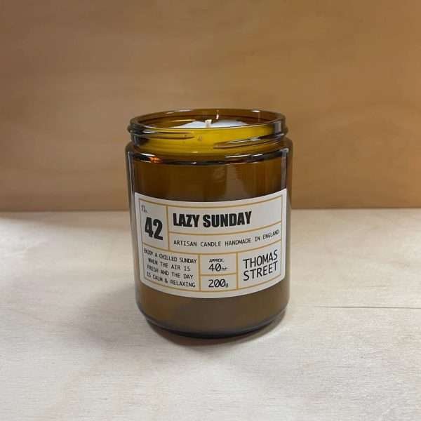 Thomas Street Lazy Sunday Apothecary Candle