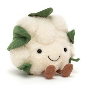 A cute and cuddly cauliflower from the amuseable range from Jellycat.